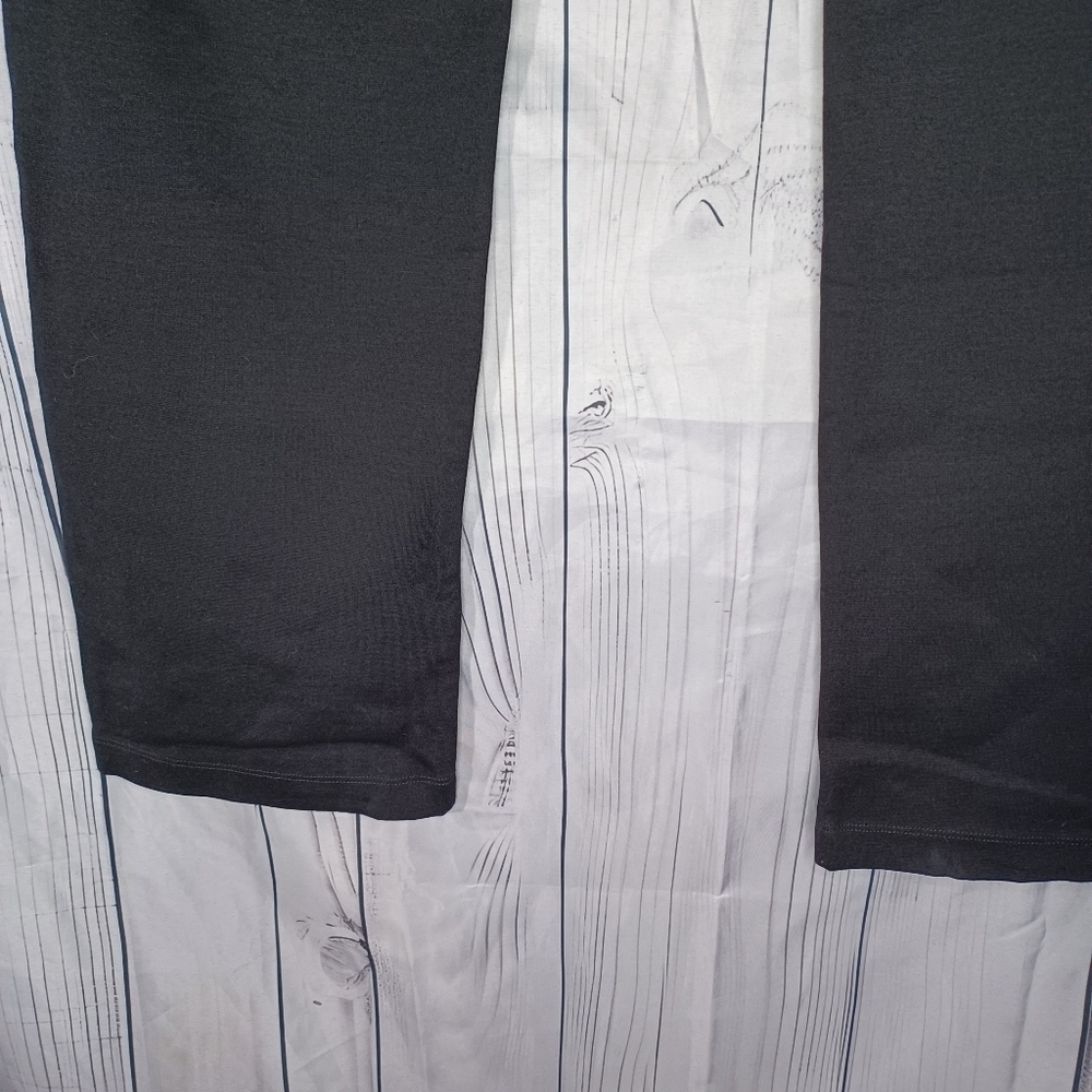 Eileen Fisher Petites Stretchy Viscose Pull On Classic Black Pants - Picture 9 of 13